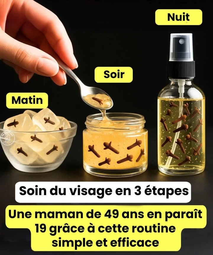 Soins de la peau avec clou de girofle pour réduire rides et taches brunes.